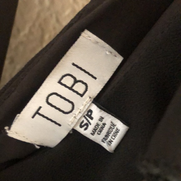 Tobi Black Ruffled Dress - Picture 2 of 4